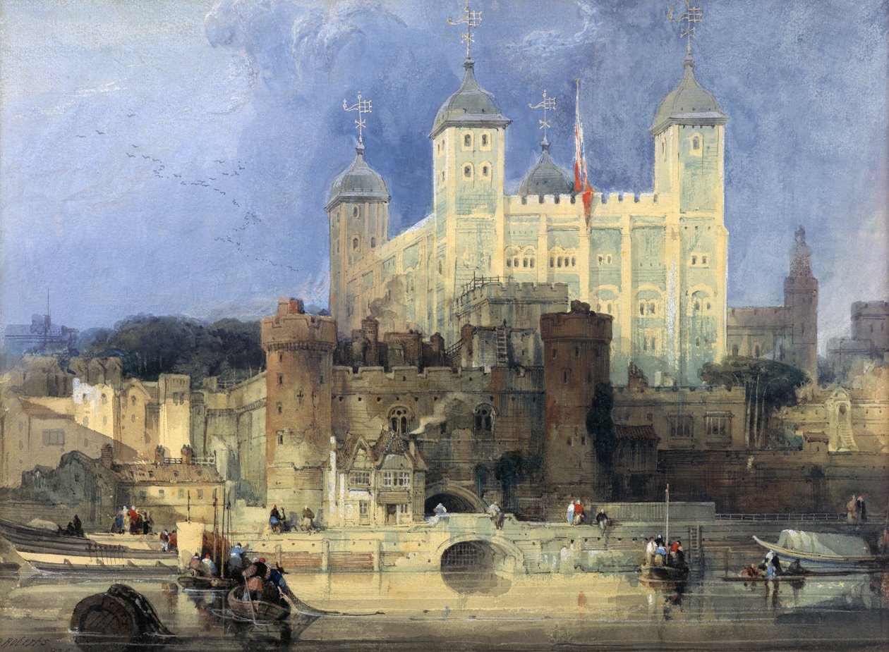 Lontoon Tower tekijältä David Roberts