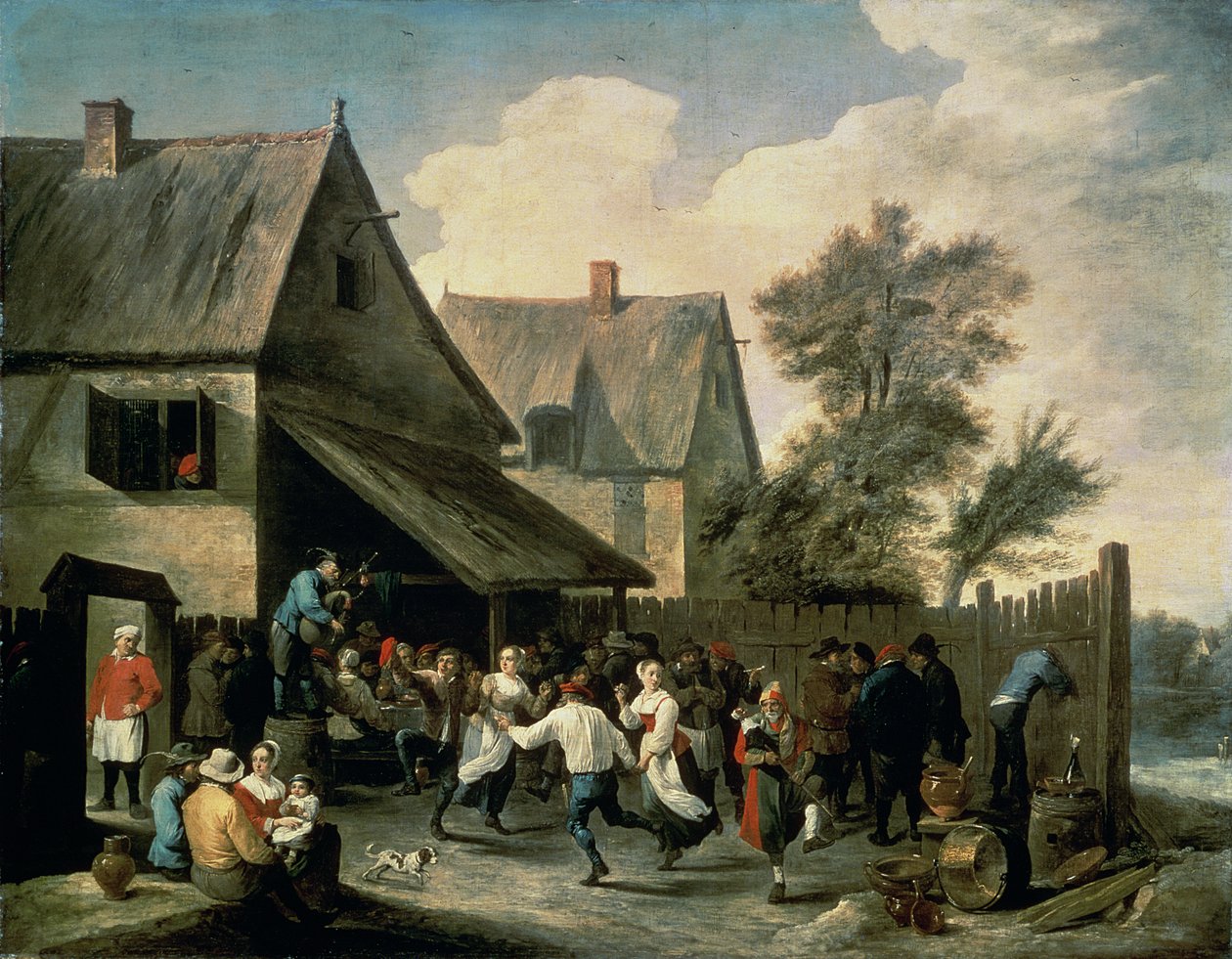 Country Dance tekijältä David Teniers the Younger