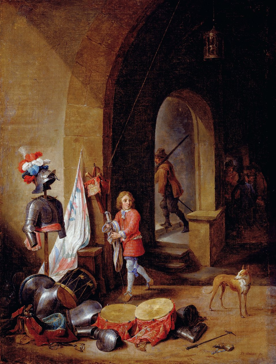 Vartijahuone tekijältä David Teniers the Younger