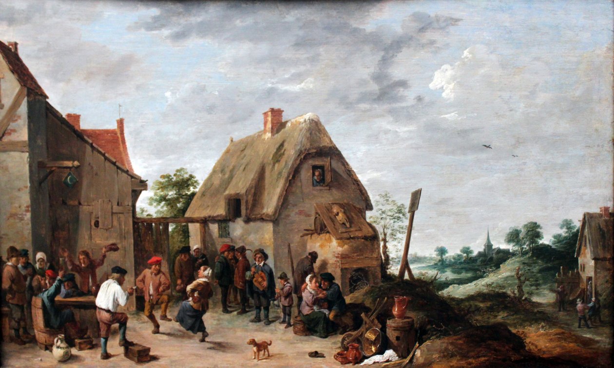 Flämische Kirmes tekijältä David Teniers the Younger