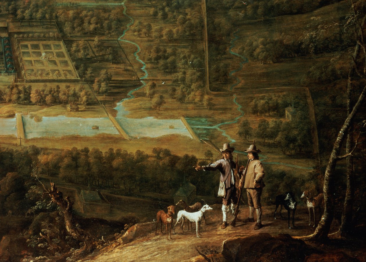 Maisema urheilijoiden kanssa tekijältä David Teniers the Younger