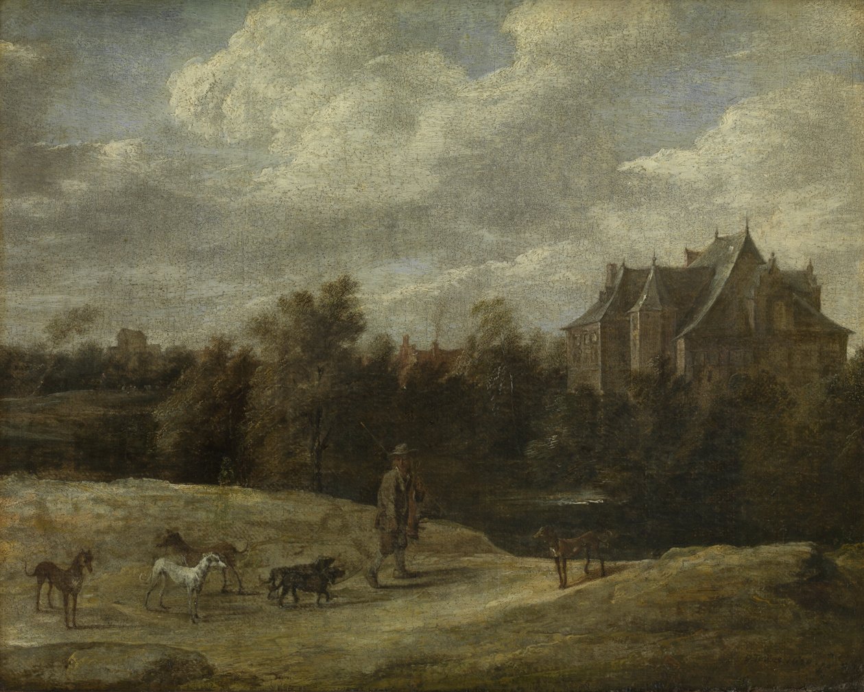 Paluu metsästyksestä tekijältä David Teniers the Younger
