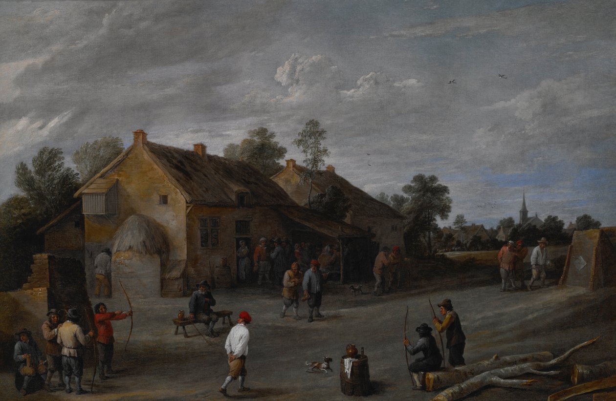 Jousimiehet tekijältä David Teniers the Younger