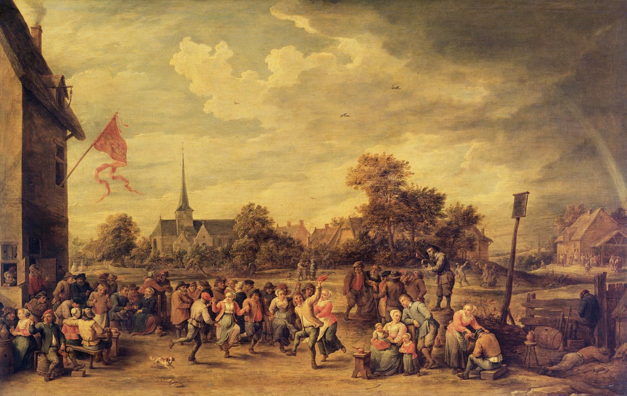Kermesse tekijältä David Teniers the Younger