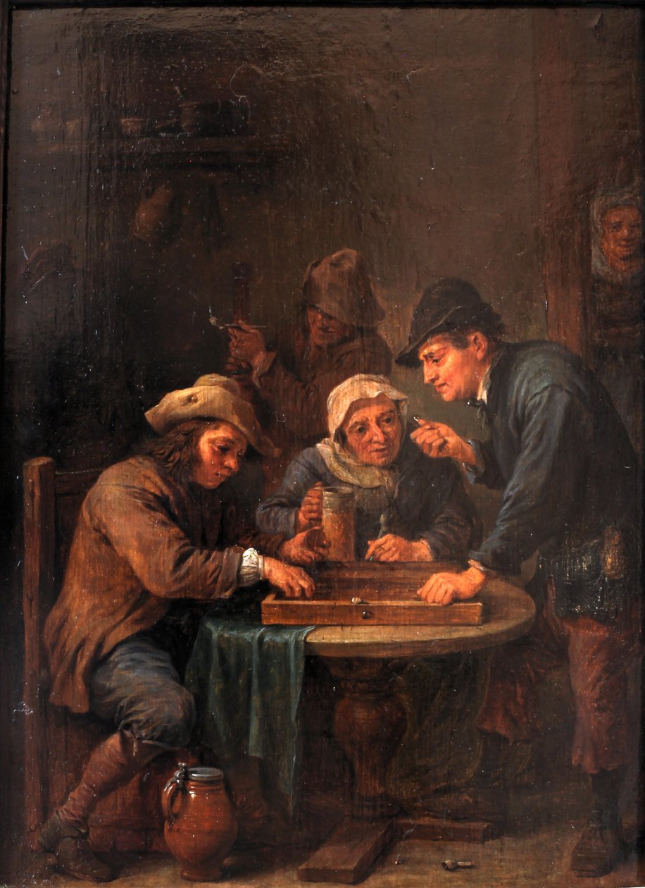 Tricrac -pelaajat tekijältä David Teniers the Younger