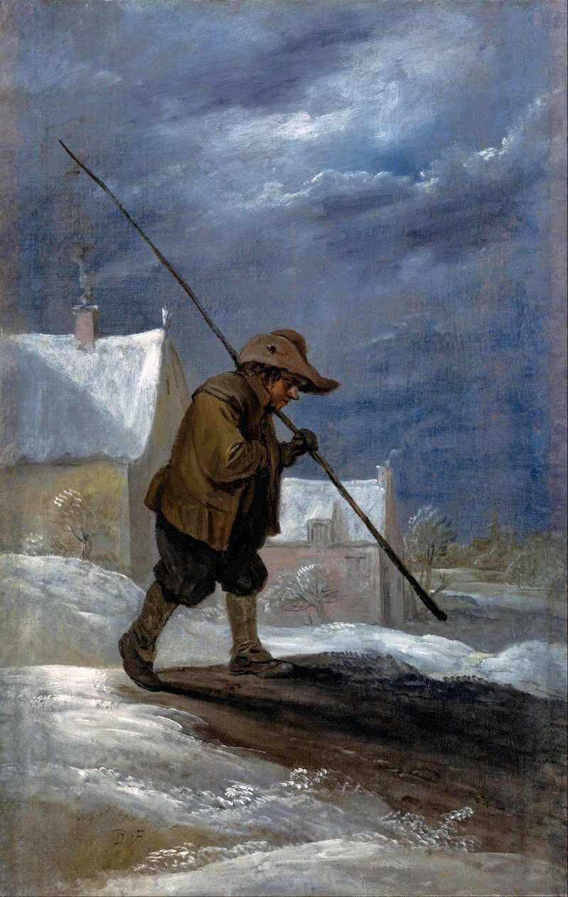 Talvi tekijältä David Teniers the Younger