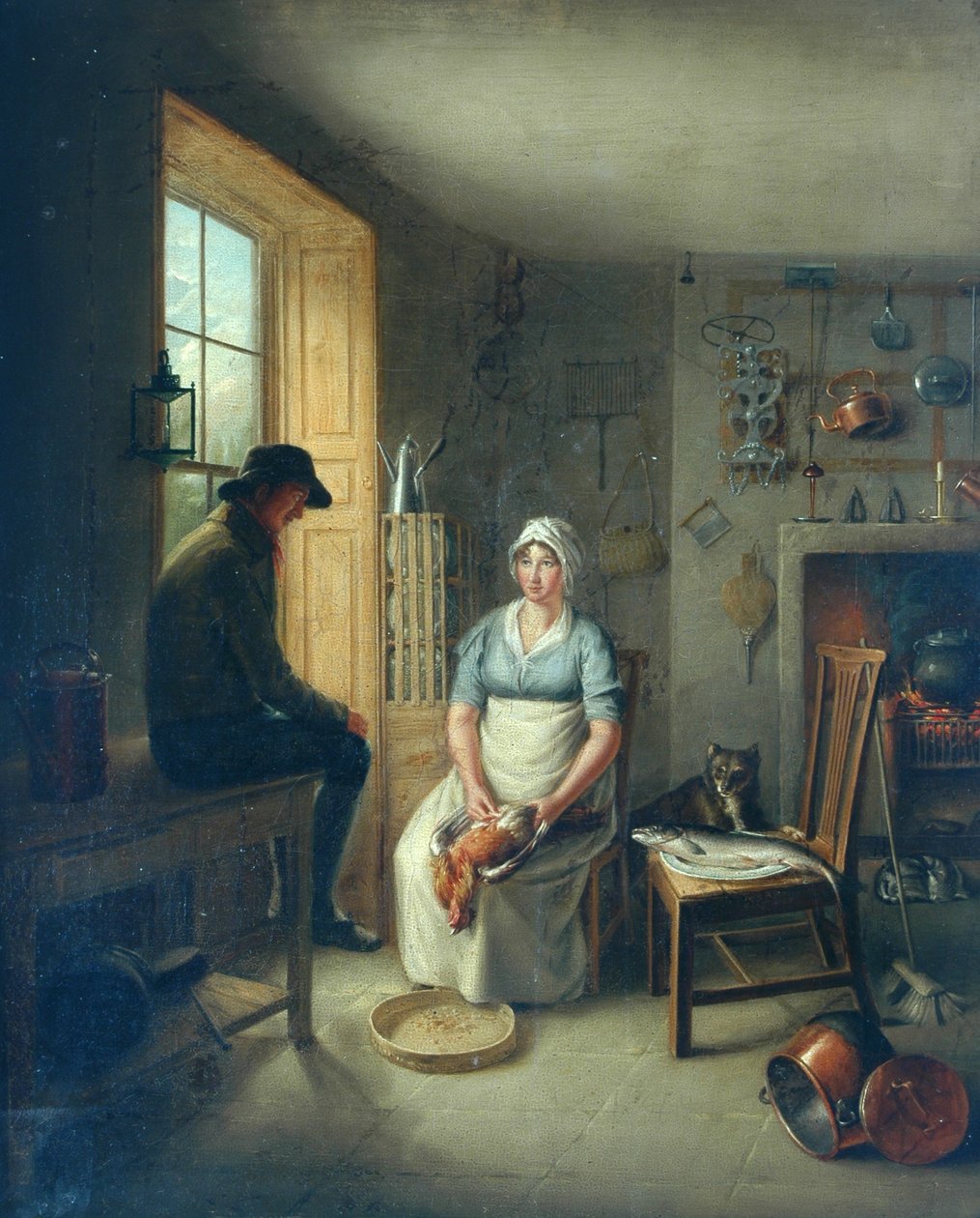 Riistanhoitaja ja kokki tekijältä David Wilkie