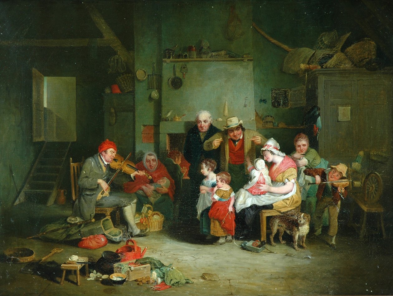 Sokea viulunsoittaja tekijältä David Wilkie