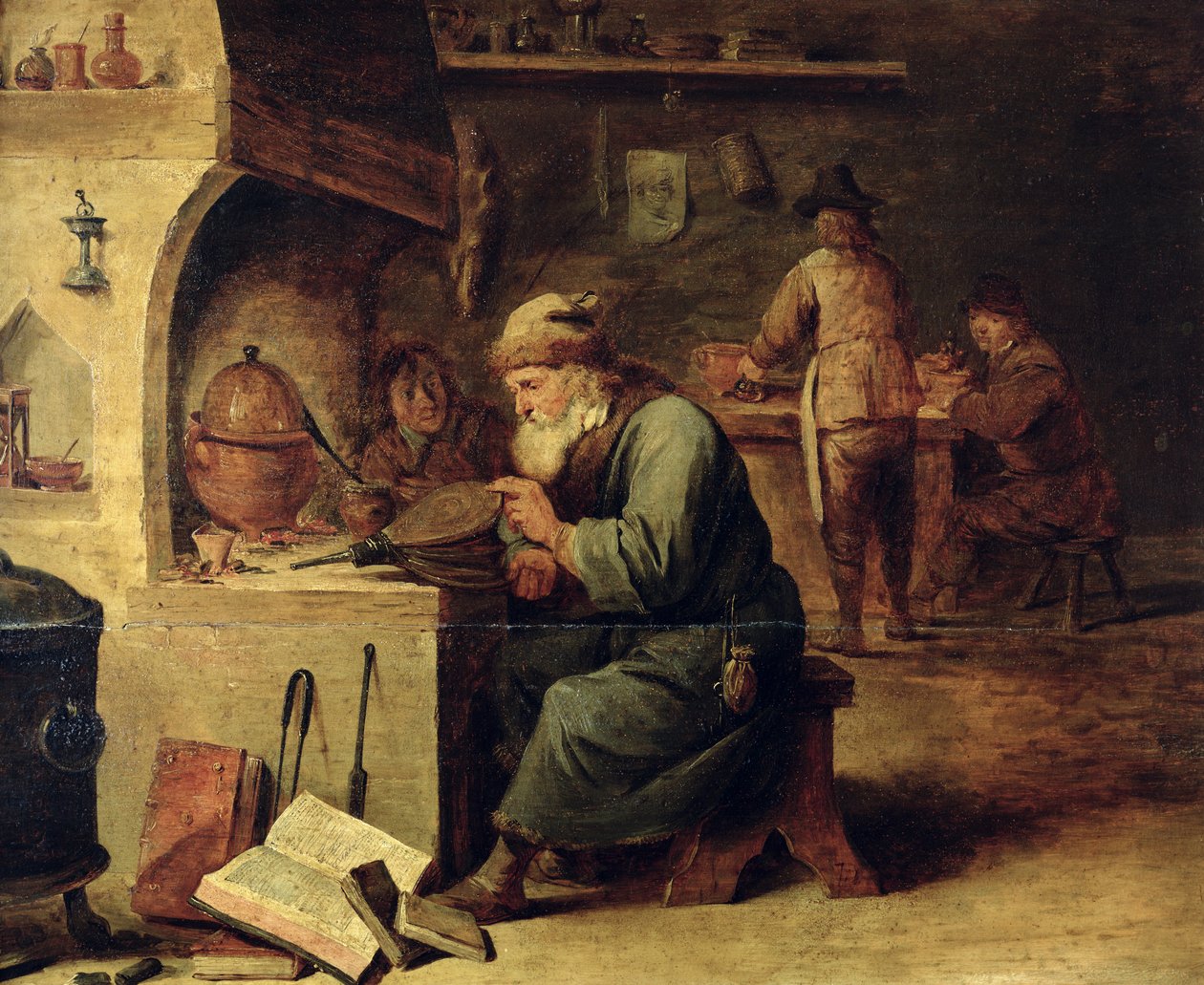 Alkemisti tekijältä David Teniers the Younger