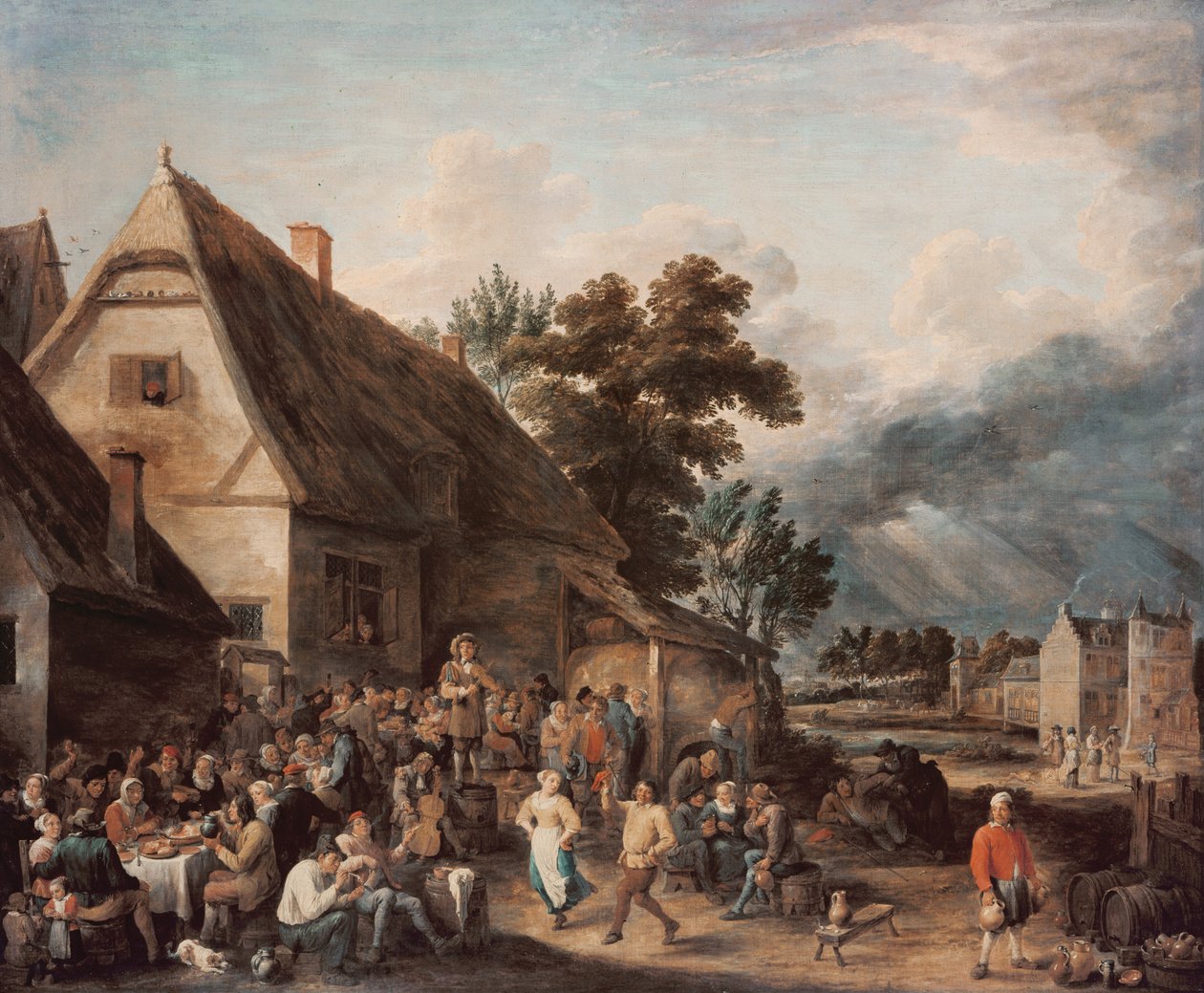Kermesse (festivaali) tekijältä David Teniers the Younger