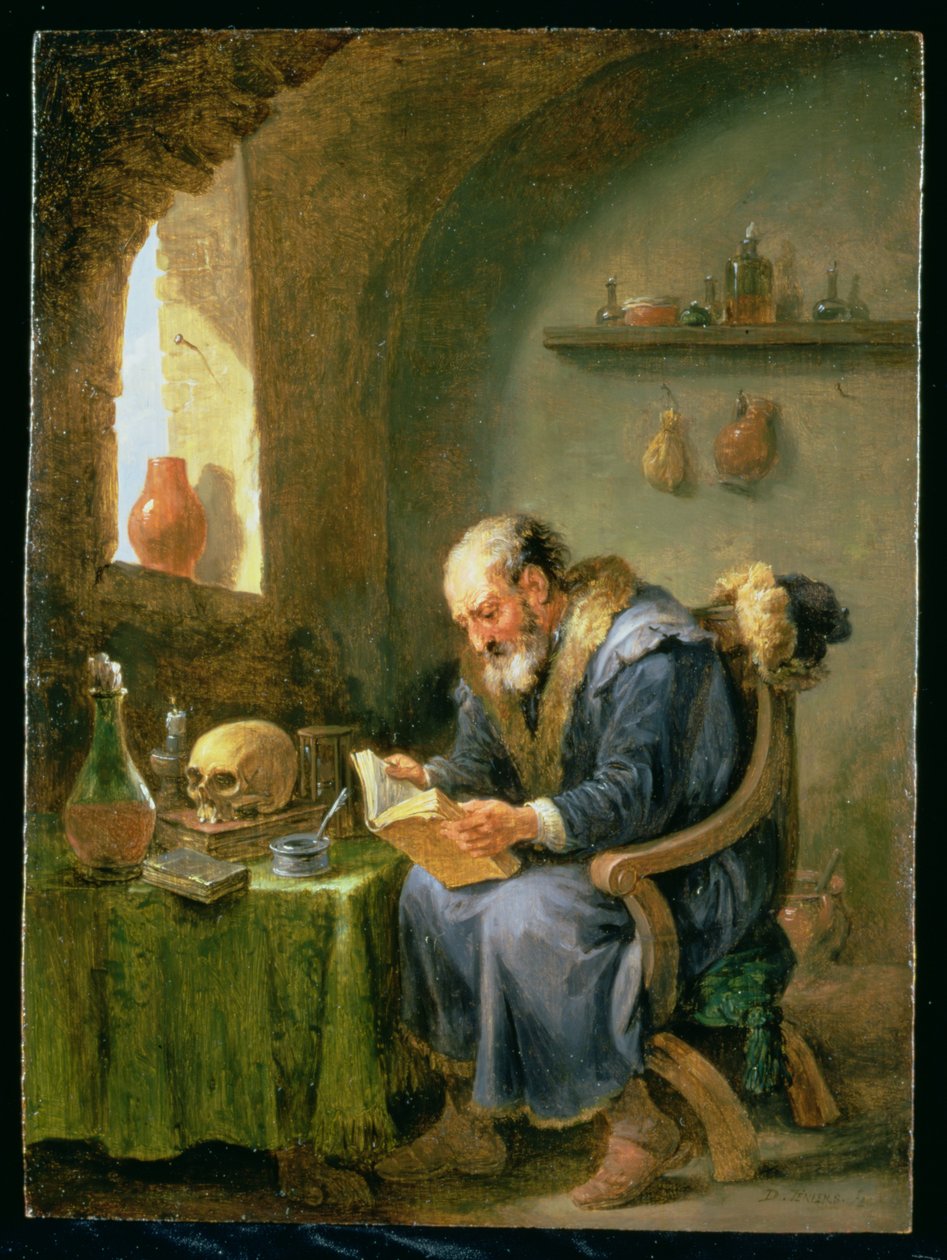 Alkemisti tekijältä David Teniers the Younger