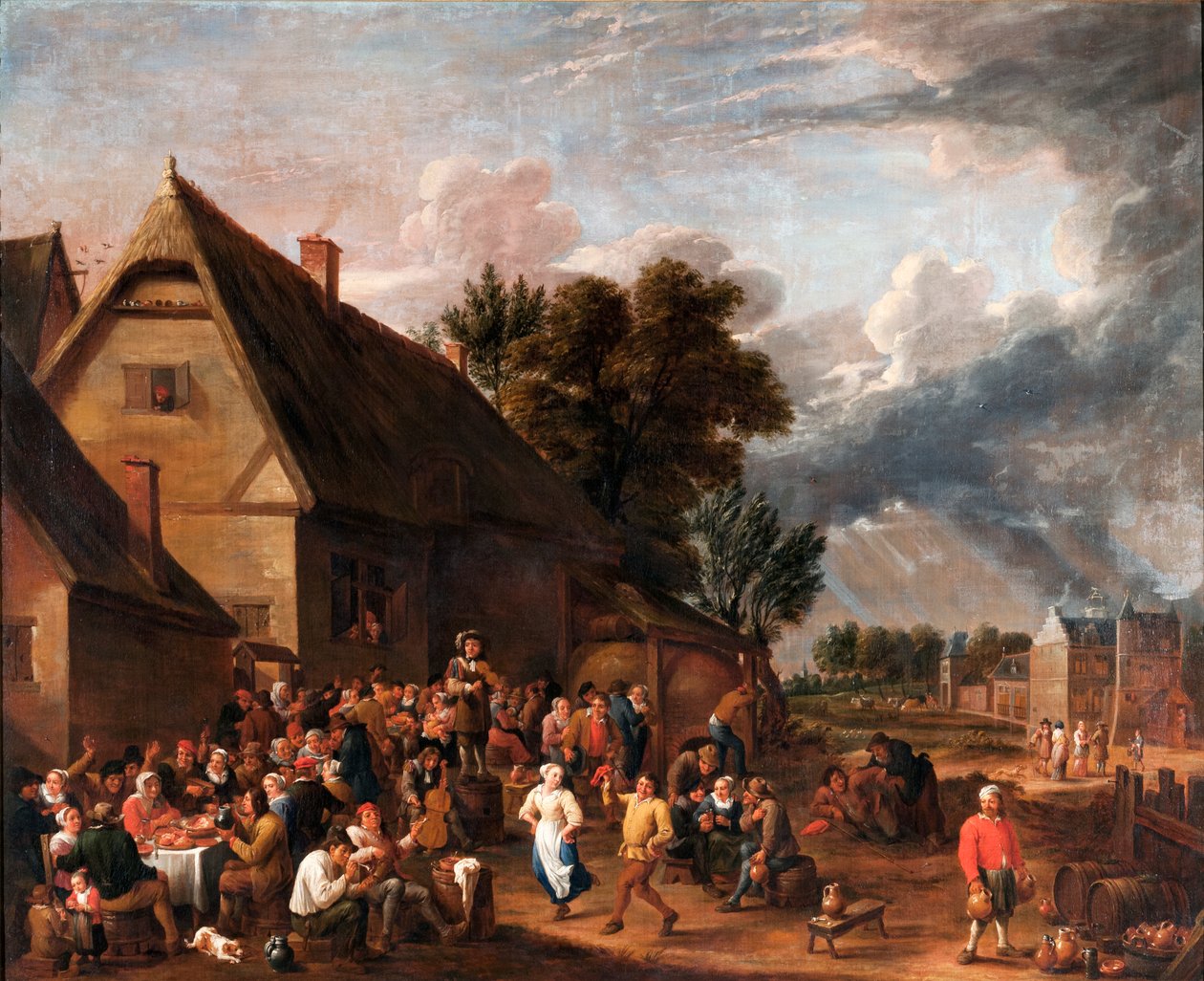 Myrskyn tulo tekijältä David Teniers the Younger