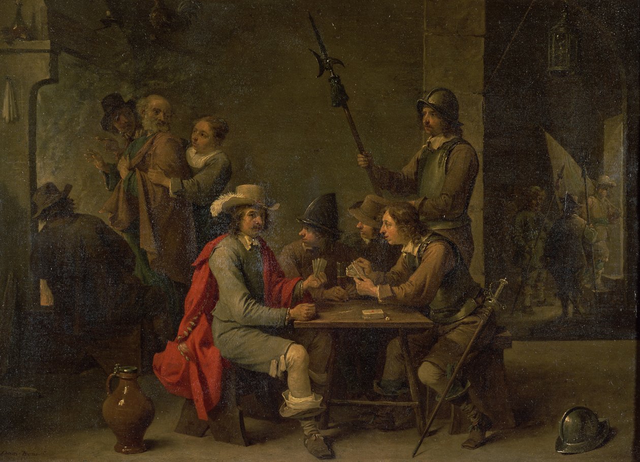 Pyhän Pietarin kieltäminen, 1646 tekijältä David Teniers the Younger