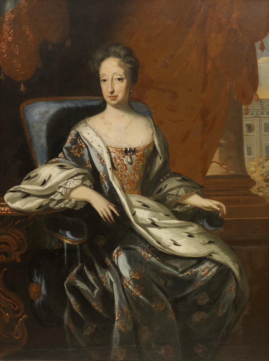 Hedvig Eleonora, Königin von Schweden Hedvig Eleonoran muotokuva tekijältä David von Krafft