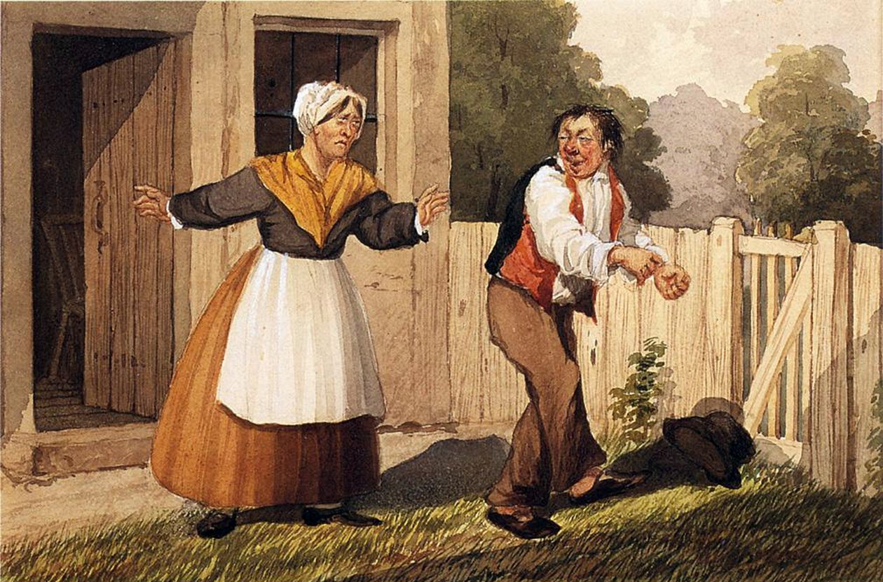 Humala aviomies, n. 1818 tekijältä David Claypoole Johnston