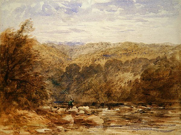 Derbyshire River tekijältä David Cox