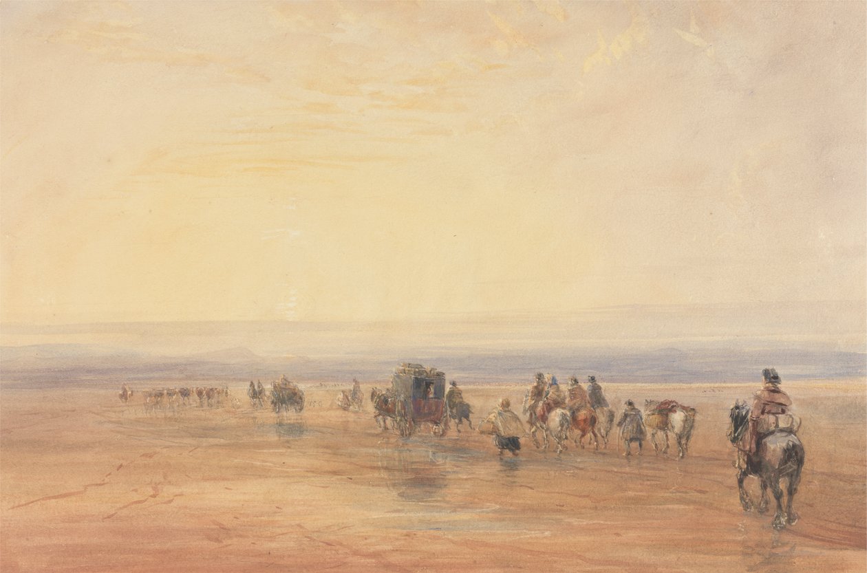 Lancaster Sandsin ylittäminen tekijältä David Cox