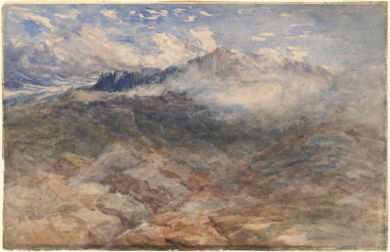 Vuoriston korkeudet, Cader Idris tekijältä David Cox
