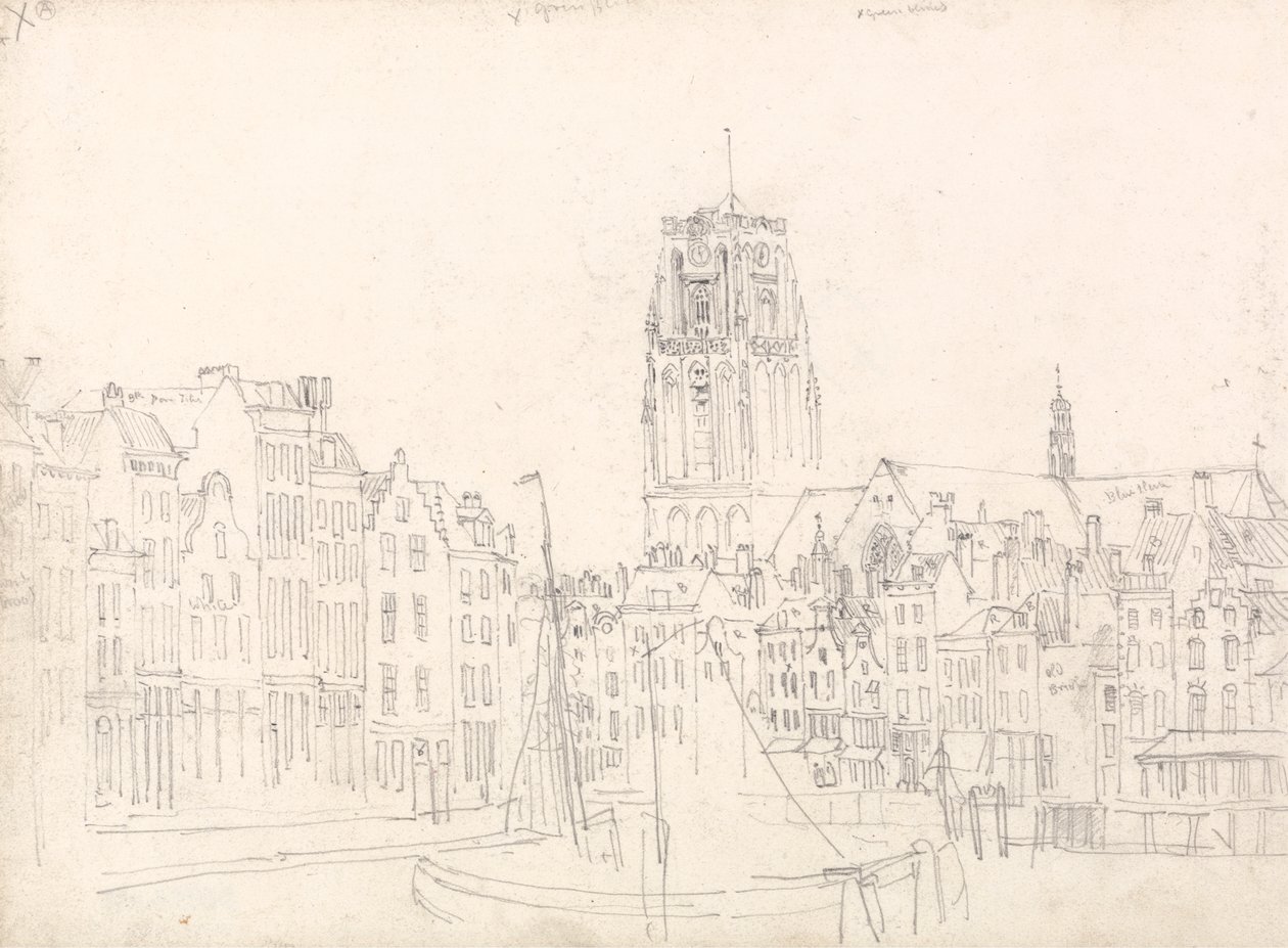 Rotterdam: Pyhän Laurentiuksen kirkko tekijältä David Cox
