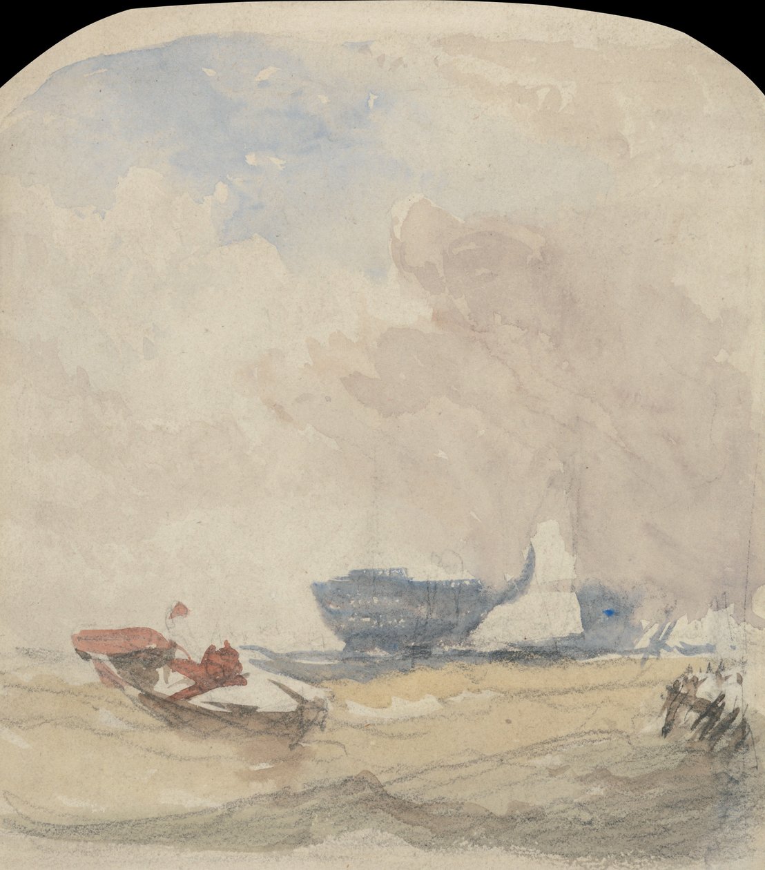 Meritutkimus Hulkin, purjeveneen ja soutuveneen kanssa tekijältä David Cox