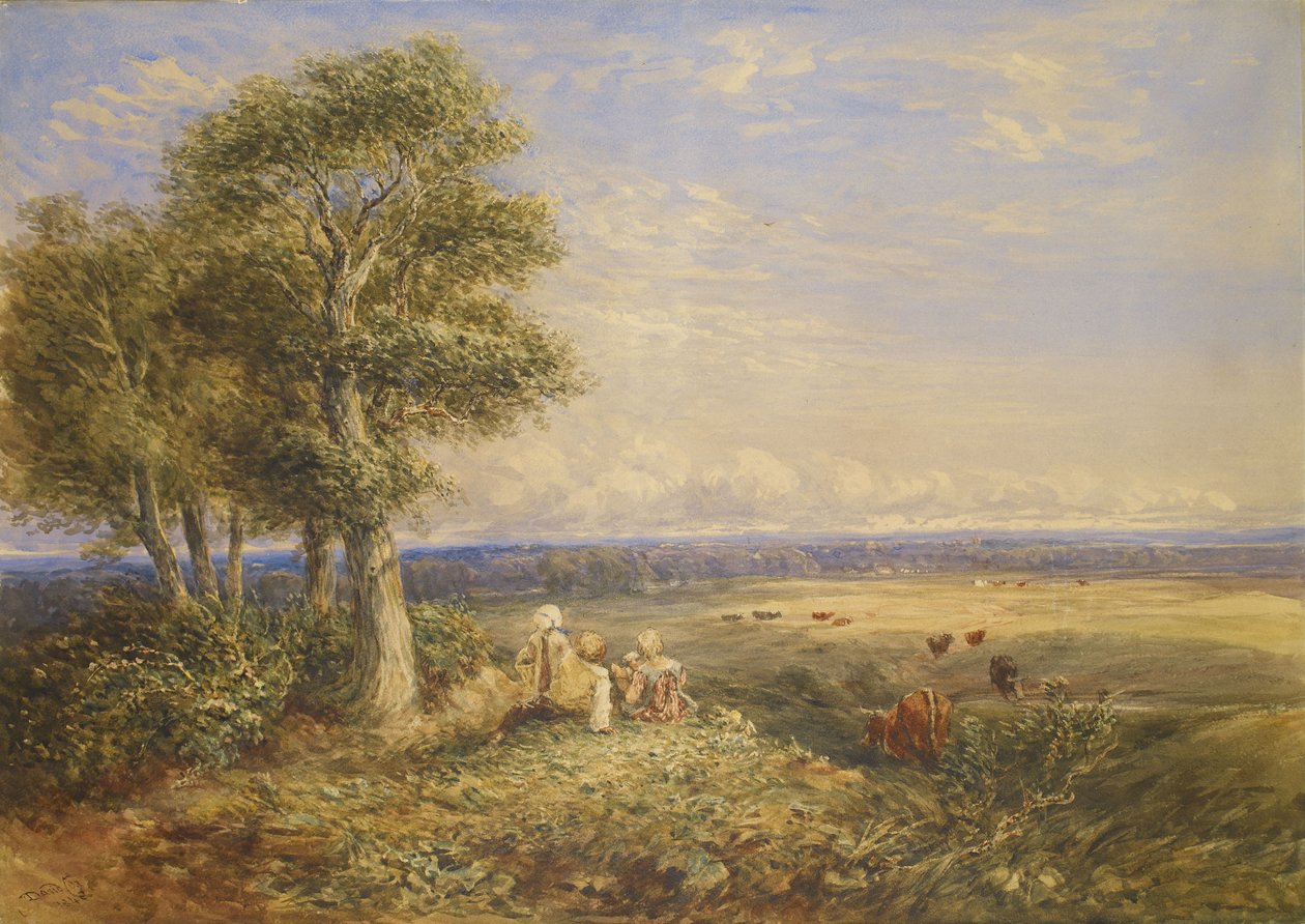 The Skylark, 1848 tekijältä David Cox