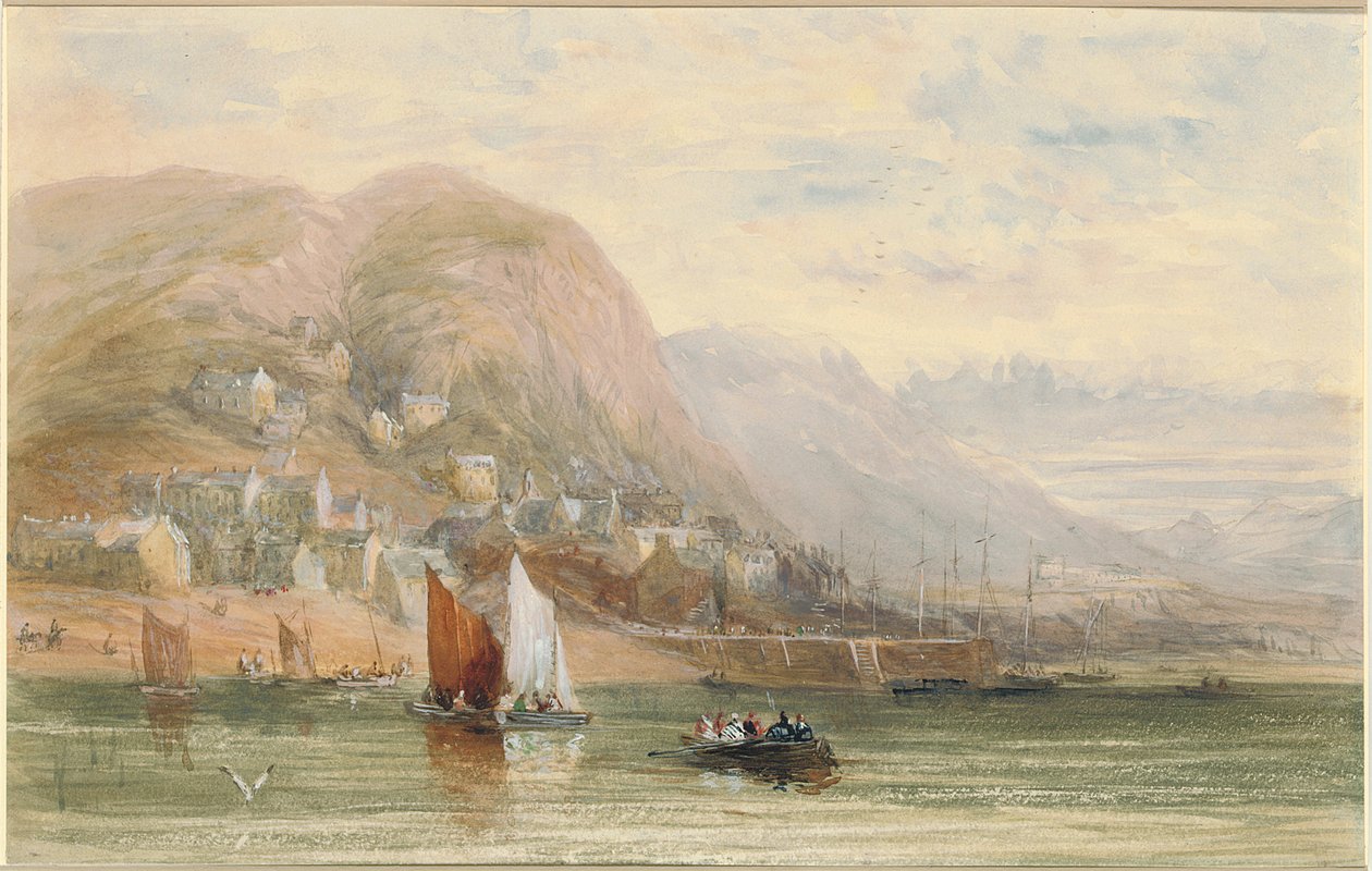Näkymä Barmouthista, Pohjois-Walesista tekijältä David Cox