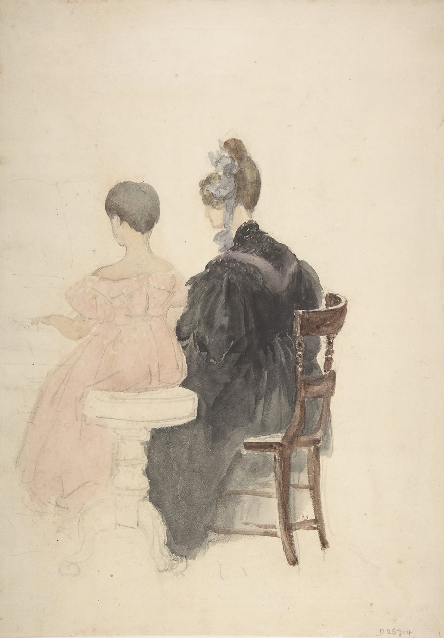 Pianotunti, 1800-1859. tekijältä David Cox the elder