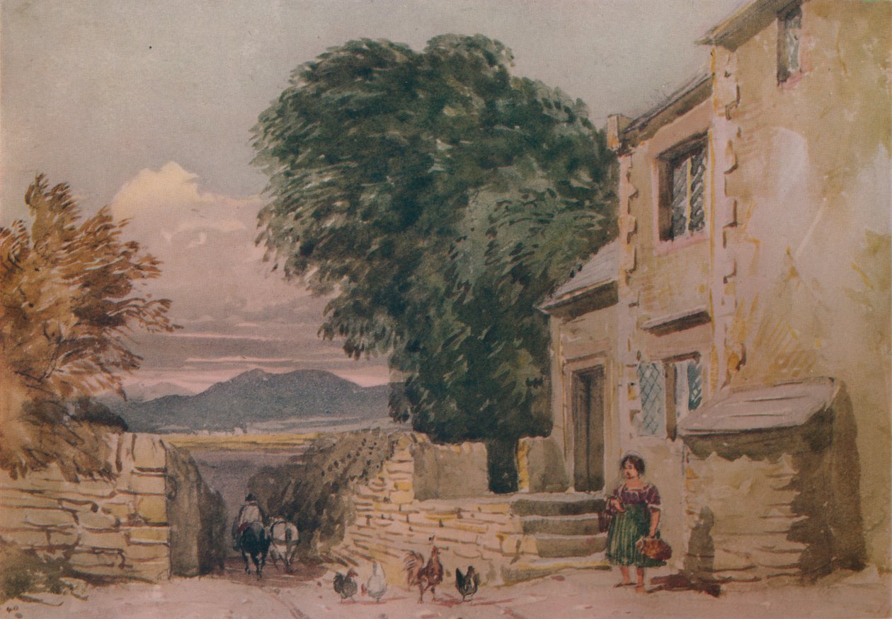 Black Jacks Cottage, Bettws-y-Coed, c1846 tekijältä David Cox the elder