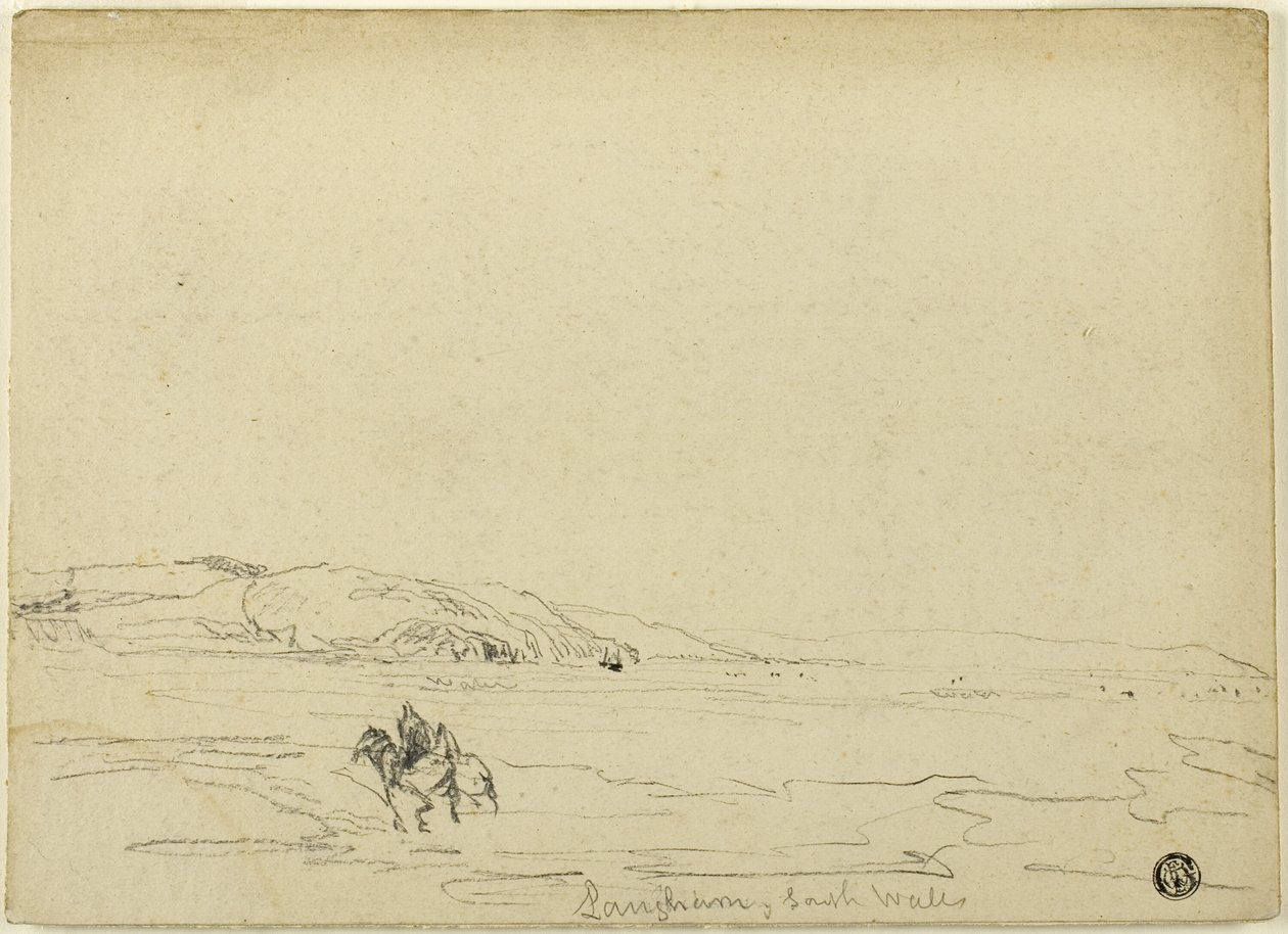 Langham, Etelä-Wales tekijältä David Cox the elder