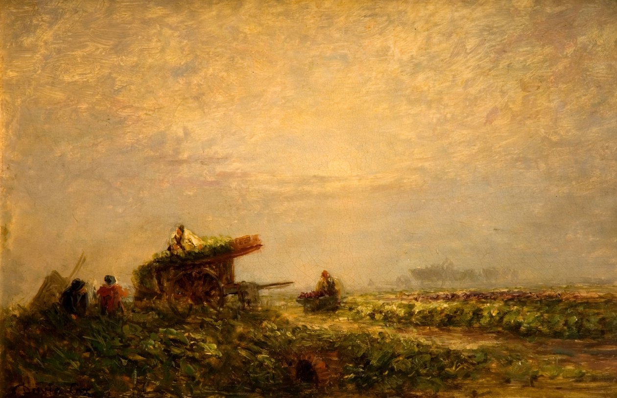 Market Gardeners, 1849-1851. tekijältä David Cox the elder