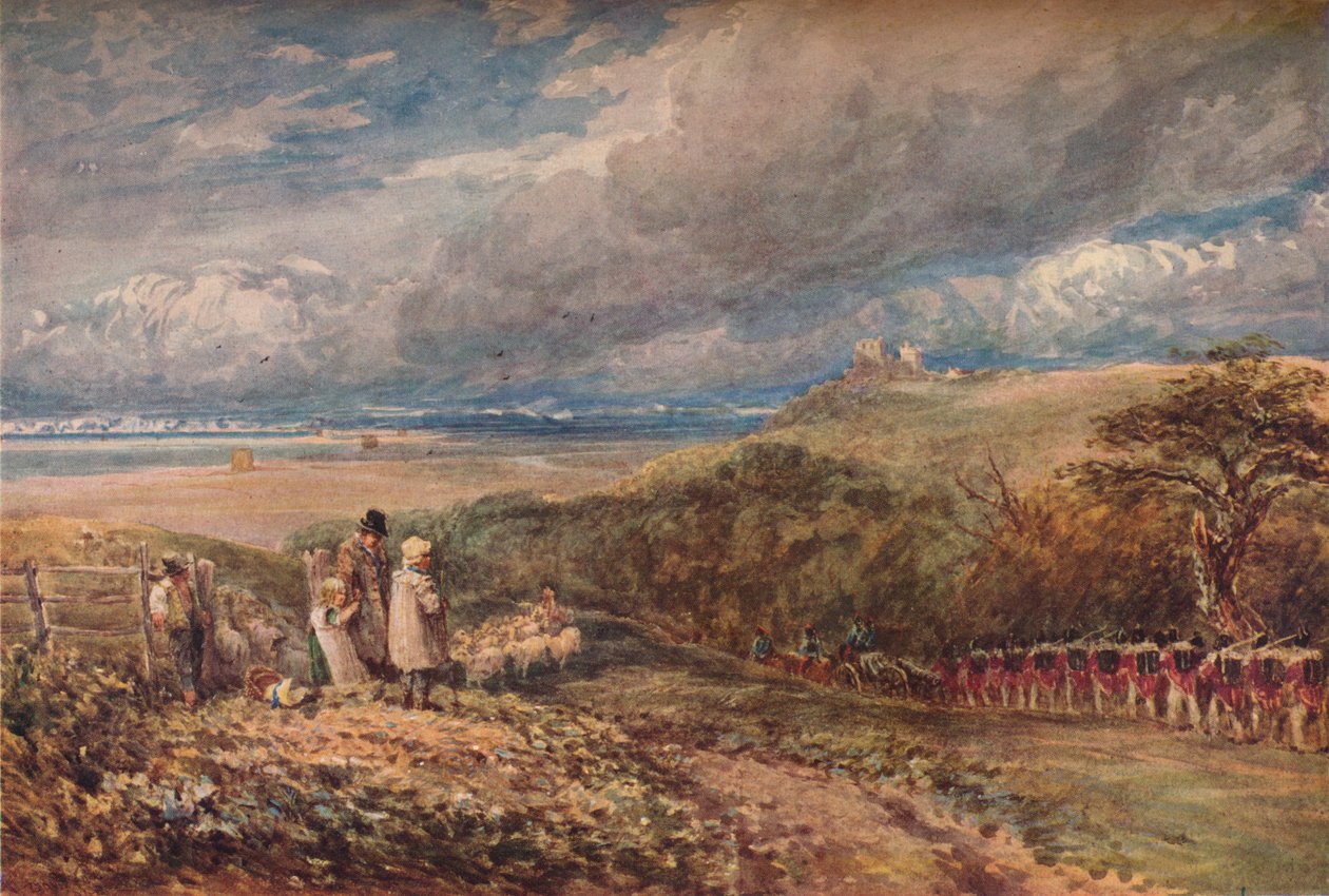 Rauha ja sota, n. 1848 tekijältä David Cox the elder