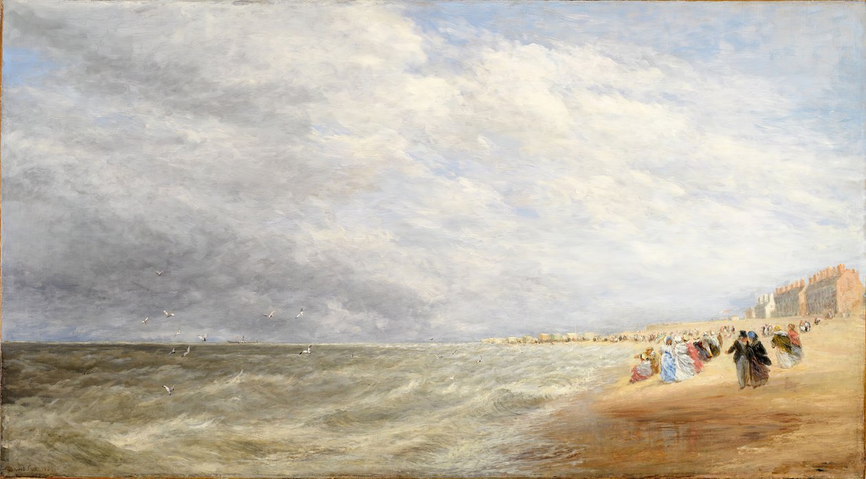 Rhyl Sands, 1855. tekijältä David Cox the elder
