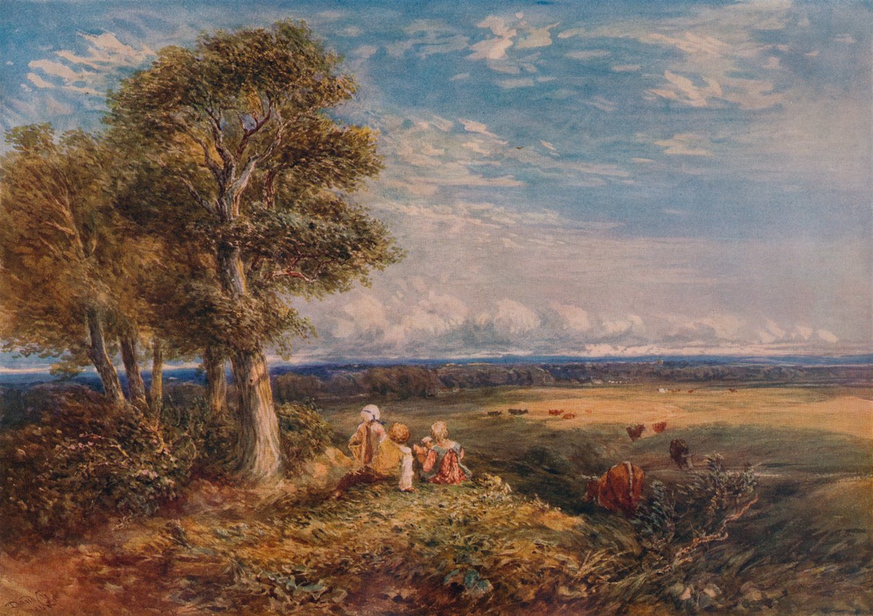 The Skylark, 1848 tekijältä David Cox the elder