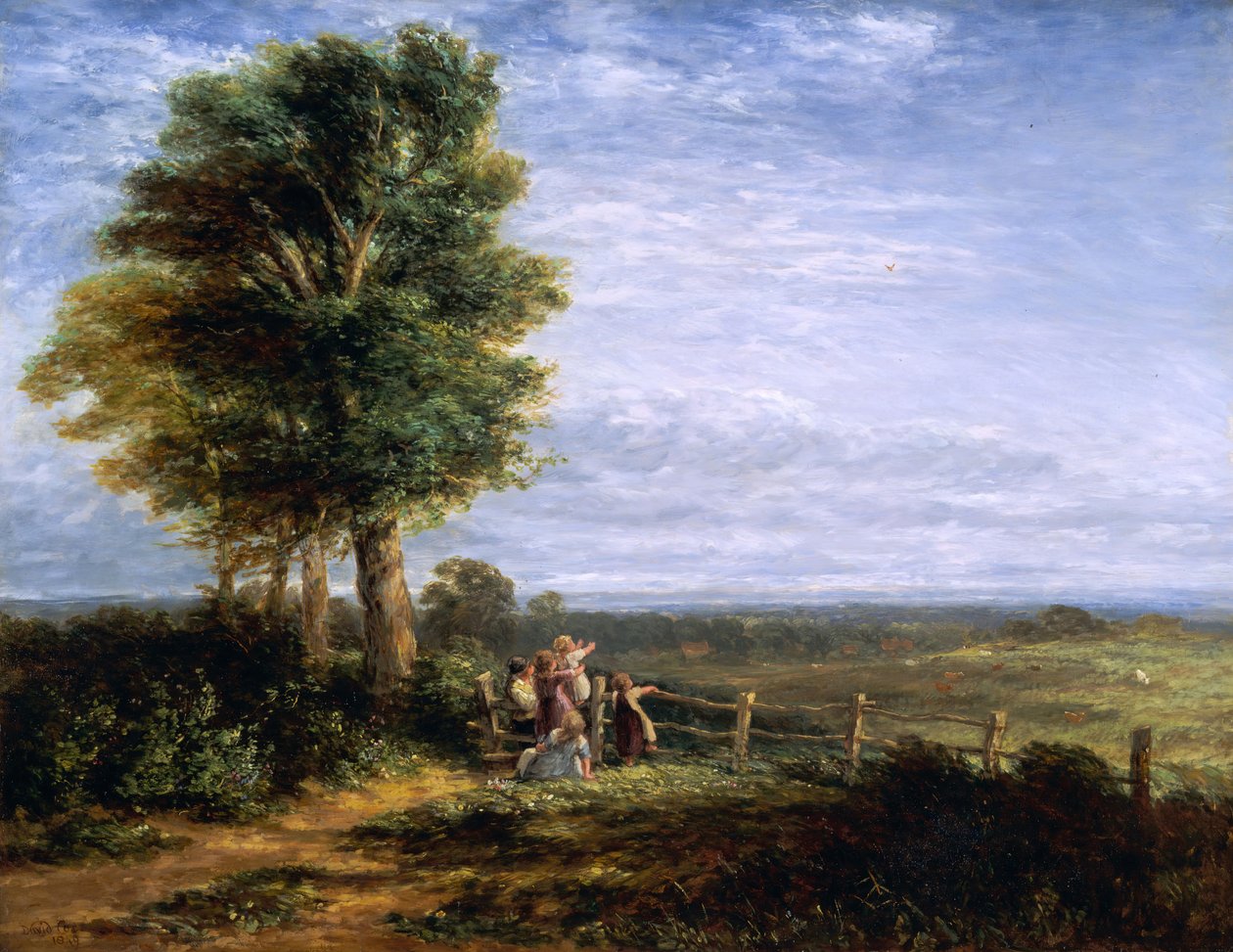 The Skylark, 1849. tekijältä David Cox the elder