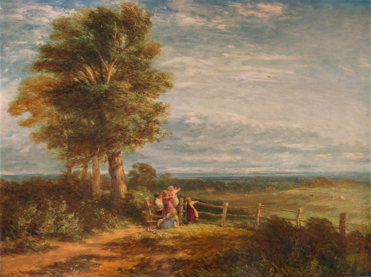 Skylark, 1849 tekijältä David Cox the elder