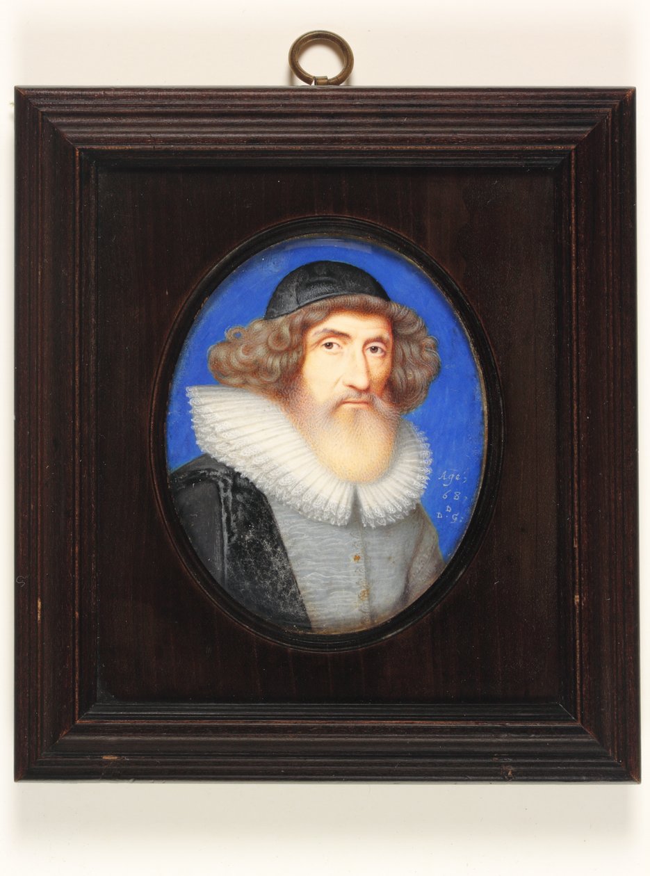 Inigo Jones, 68-vuotias (akvarelli vellum) tekijältä David Des Granges