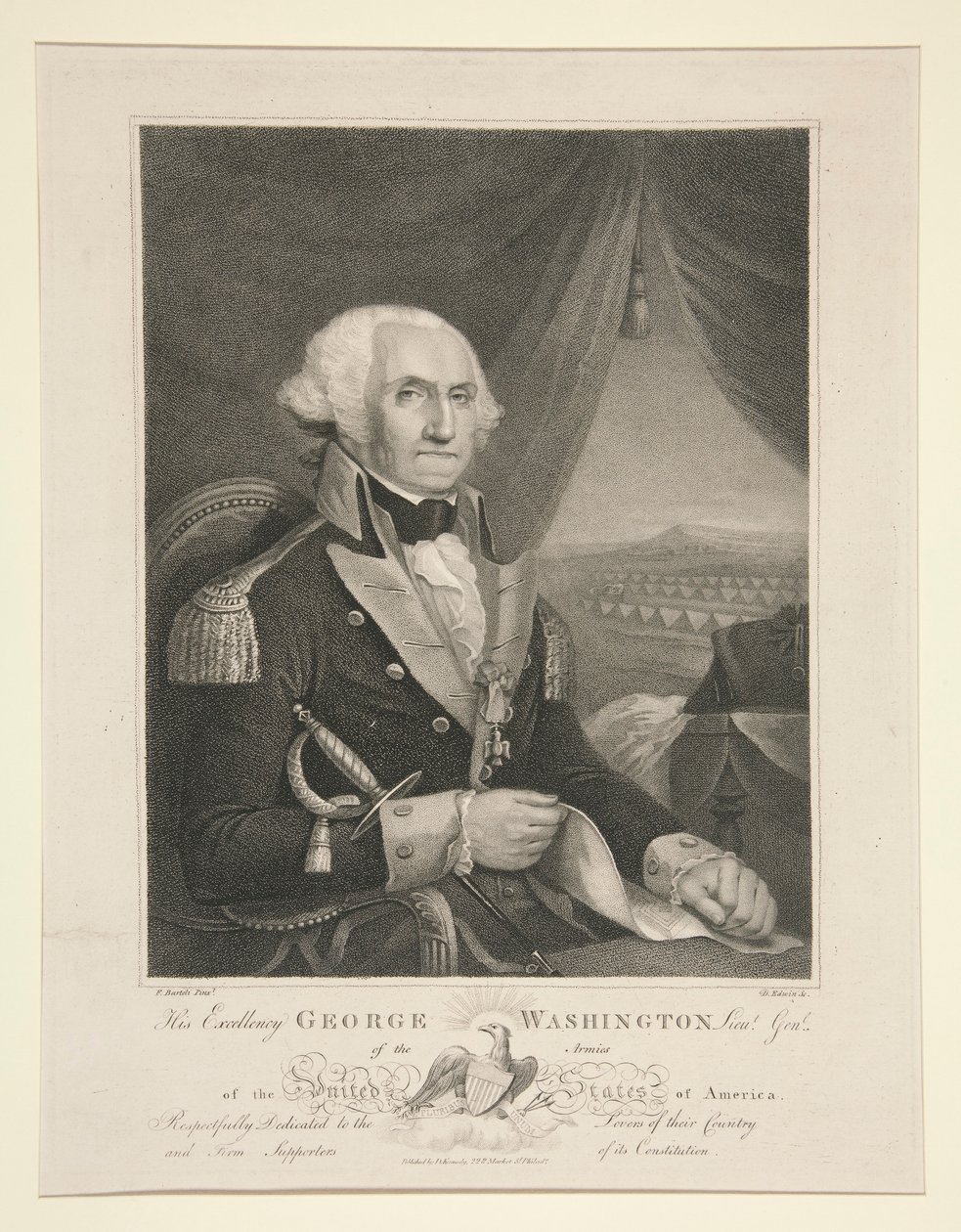 Hänen ylhäisyytensä George Washington kenr.l.l tekijältä David Edwin