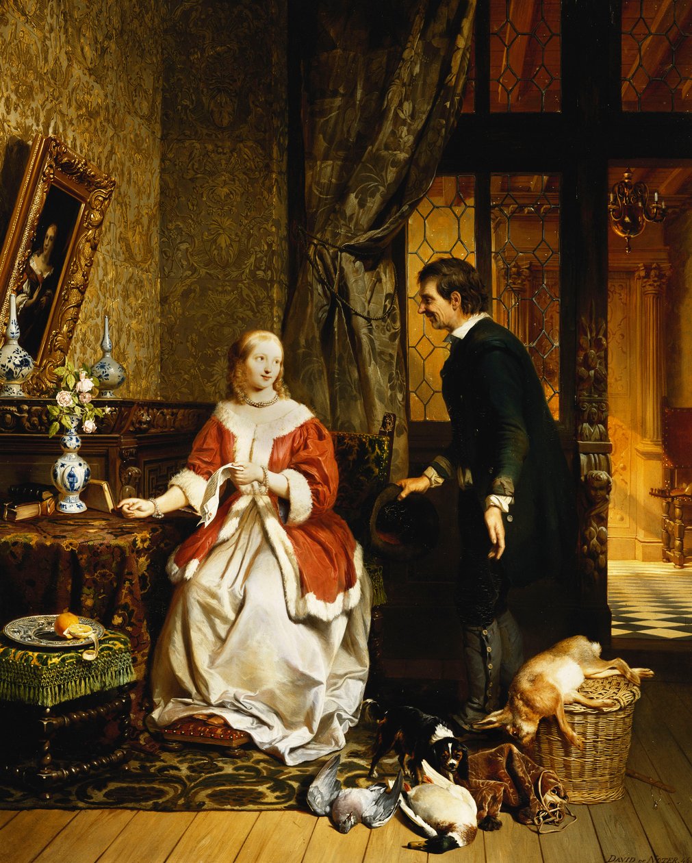 Takaisin torilta, 1846 tekijältä David Emil Joseph de Noter