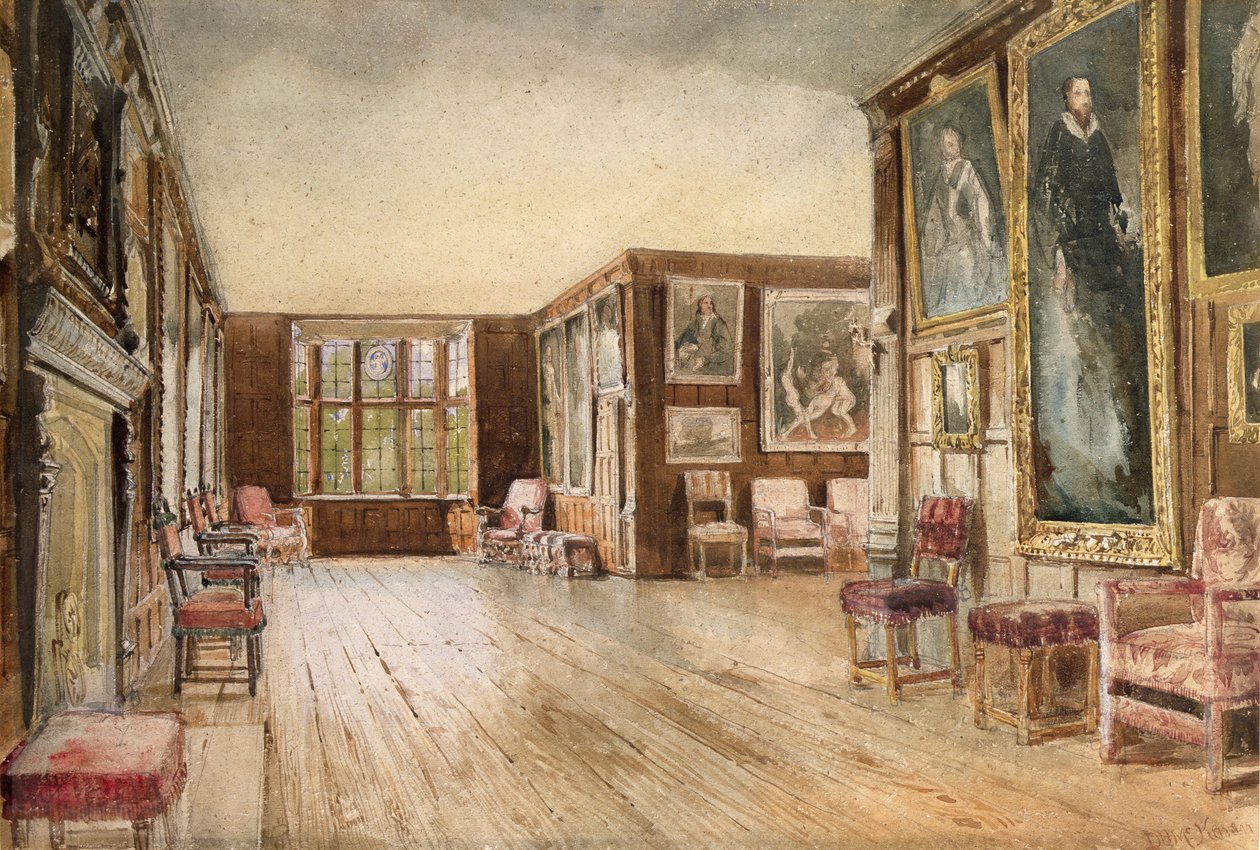 Leicester Gallery, Knole House tekijältä David Hall McKewan