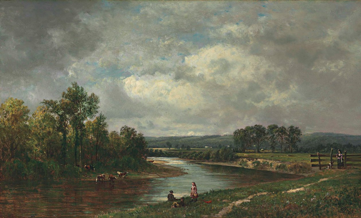 Connecticut-joki South Lancasterin kohdalla, New Hampshire tekijältä David Johnson