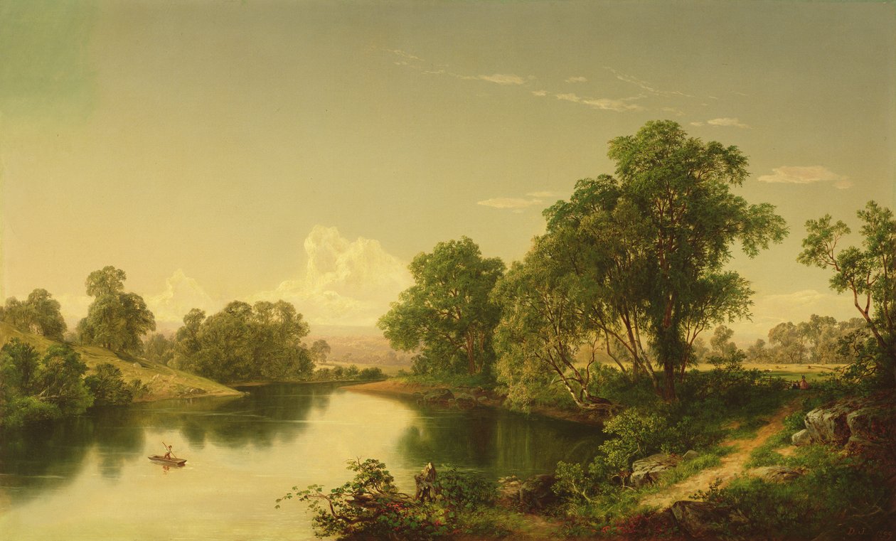 Esopus Creekillä, Ulsterin piirikunnassa, NY, 1859 tekijältä David Johnson