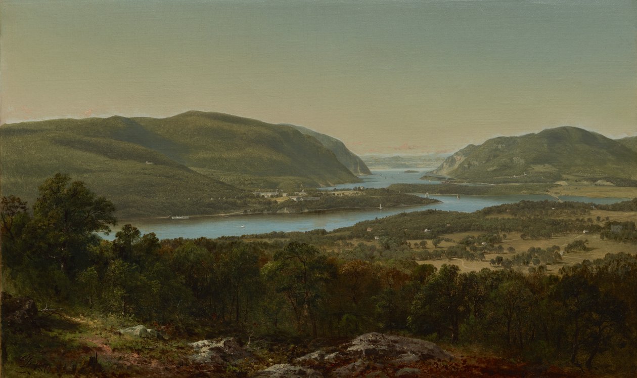 Näkymä Garrisonista, West Pointista, New Yorkista tekijältä David Johnson