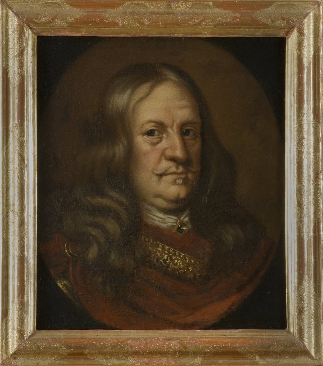Gustav Otto Stenbock, armeija ja ruotsalaiset miehet - Gustav Otto Stenbockin (1614-1685) muotokuva, Ehrenstrahl, David Kloecker (1629-1698). Öljy kankaalle. Mitat: 47 x 41 cm. Tukholman kansallismuseo tekijältä David Klöcker Ehrenstrahl