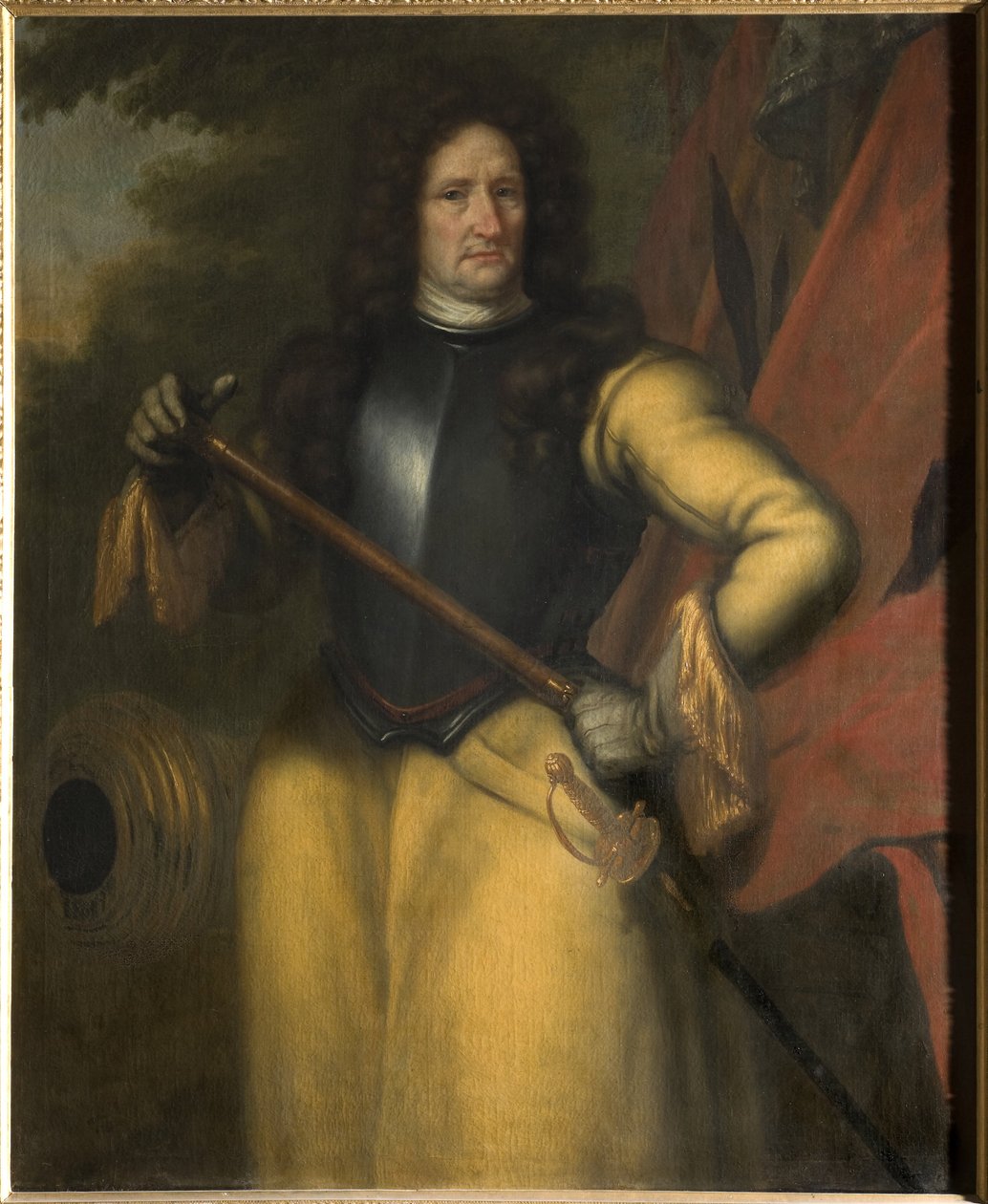 Erik Dahlbergh (1625-1703), Graf, Feldmarschall, Generalgouverneur, königlicher Rat tekijältä David Klöcker Ehrenstrahl