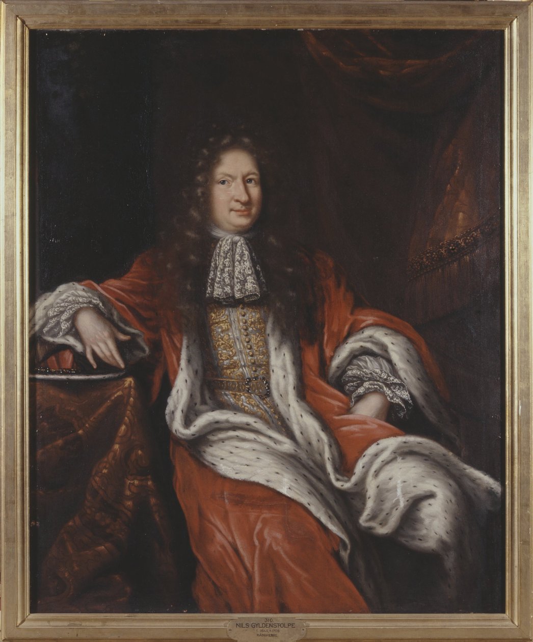 Nils Gyldestolpe, 1642-1709 tekijältä David Klöcker Ehrenstrahl