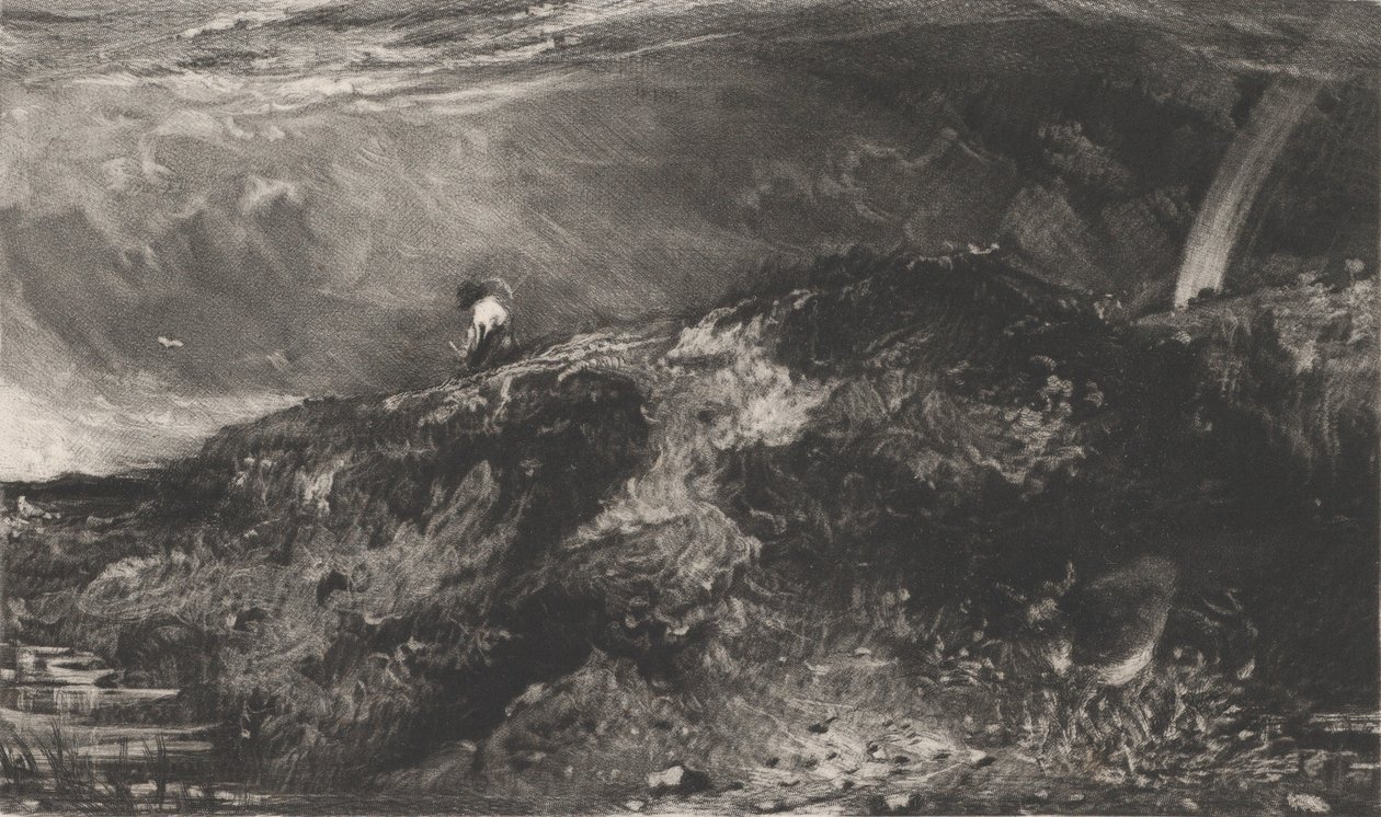 Hampstead Heath, 1829. tekijältä David Lucas