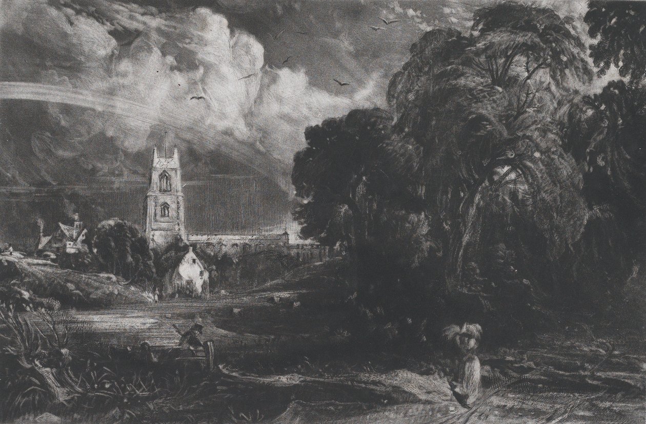 Stoke-by-Nayland, 1830. tekijältä David Lucas