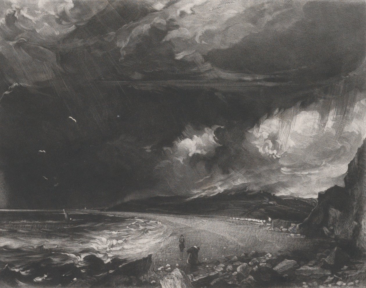 Weymouth Bay, 1830. tekijältä David Lucas