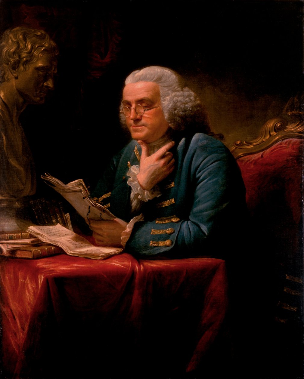 Benjamin Franklin tekijältä David Martin