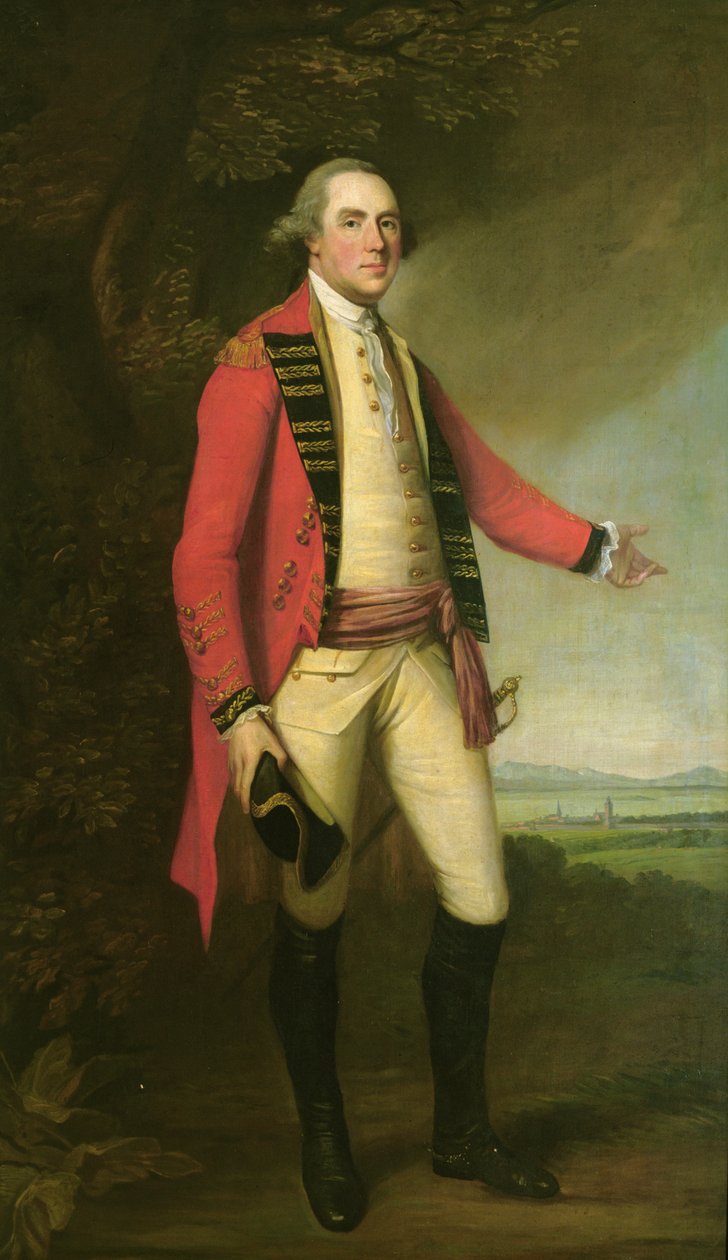 Kenraali herra Thomas Gage, n. 1775 tekijältä David Martin